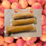 Peach Infused Sea Moss Popsicles