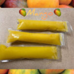 Mango Infused Sea Moss Popsicles