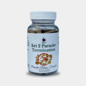 Kei 2 Parasite Termination Capsules | Herbal Parasite Cleanse for Gut Health