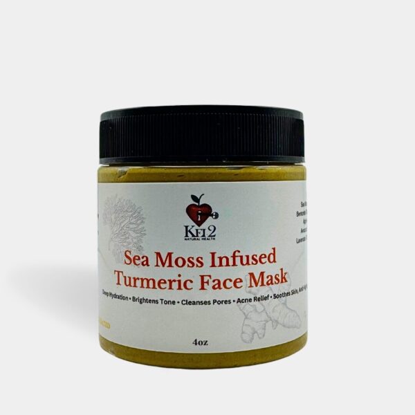 Sea Moss Turmeric Face Mask – Brightening & Acne-Fighting